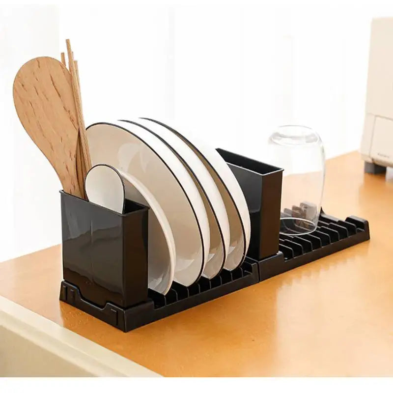 Dish Drying Rack Sink Multipurpose Kitchen Gadgets Cutlery Holder Hanging Decoration Dish Dryer Rack for Counter Kitchen Home