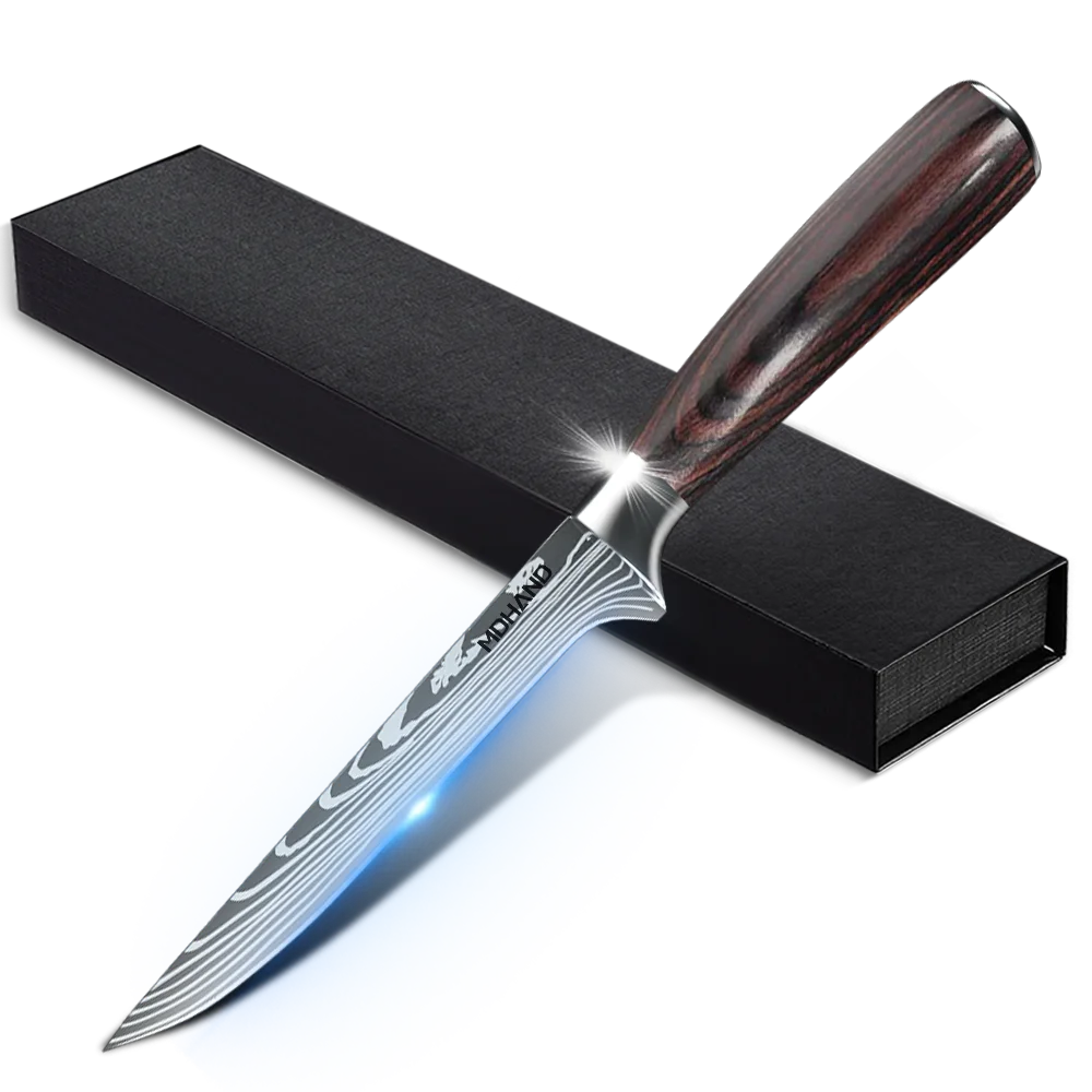 Hot Sale Stainless Steel Kitchen Knife Chef Utility Butcher Cutting Knife Boning Accessory for Food Use
