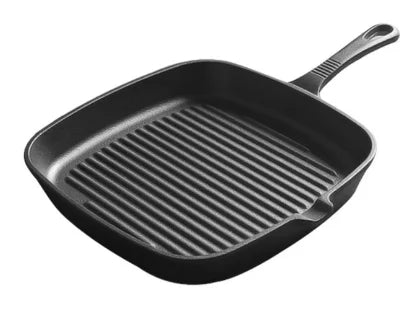 Cast Iron Skillet Home Kitchen Outdoor BBQ Saucepan Egg Pancake Cooking Frying Pan Non Stick Skillet