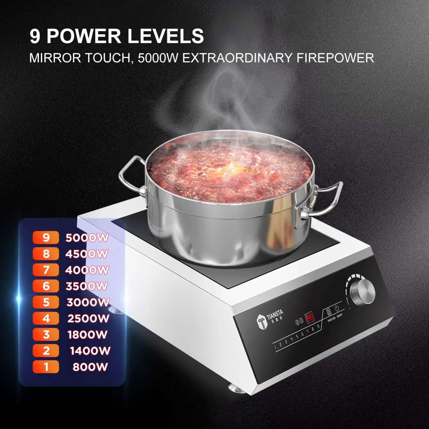 KAISA VILLA KV-1001 Stainless Steel Cookware Sets Frying Pan Cooking Pot Soup & Stock Pots Non Stick Pots and Pans Sets