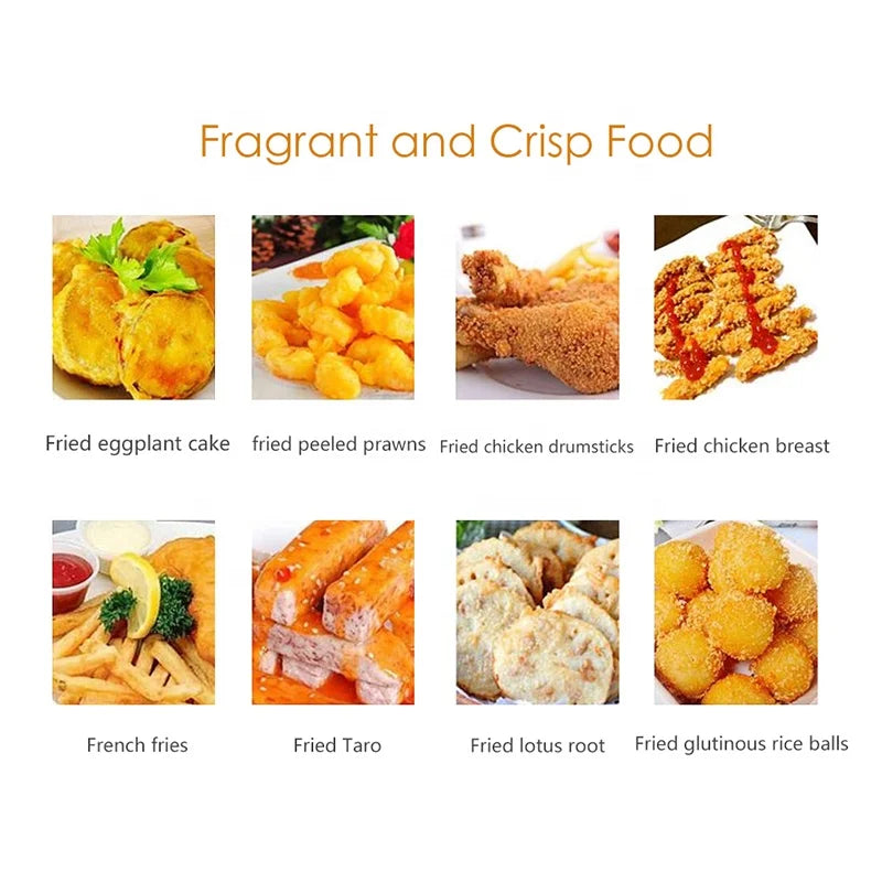 Commercial LPG Deep Frying Pan Liquefied LPG Fried Machine Fries Fryer Chicken Chop