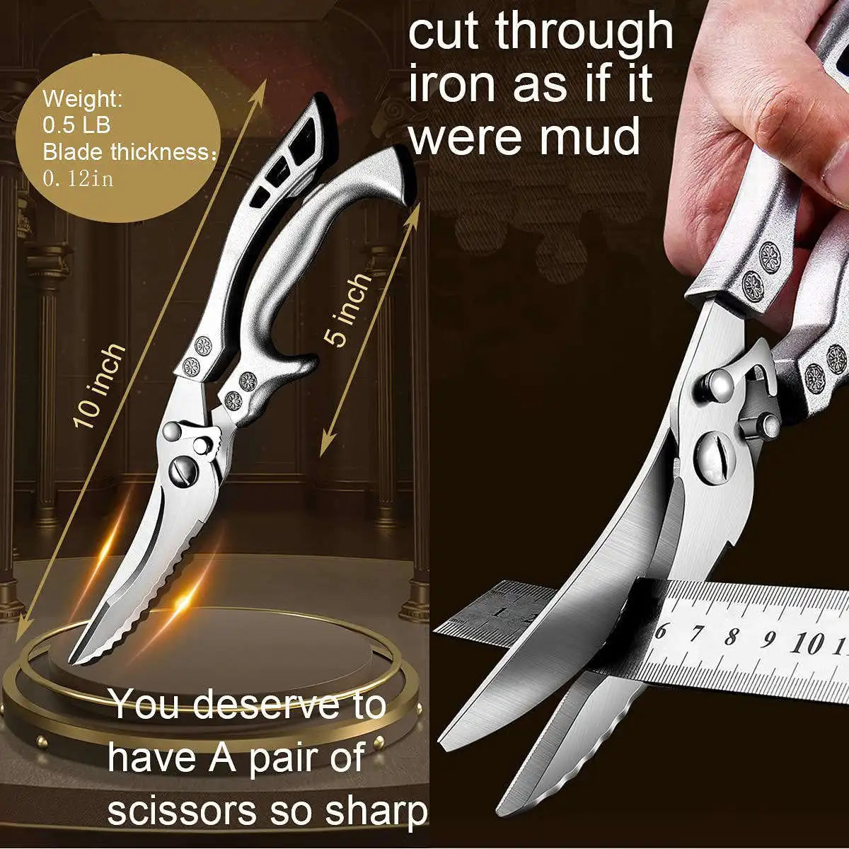 Hot Sale Handmade Forged Professional Kitchen Knife Set Kitchen Butcher Boning Knives Set