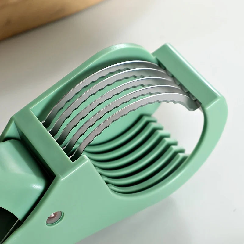 Salads Cutter Chopper Portable Stainless Steel Manual Fruit Slicer Creative Vegetables Slicer Chopping Press Kitchen Accessories