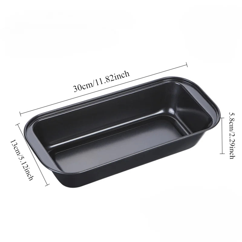 Premium Nonstick Rectangular Bread Loaf Pan Versatile Baking Mold for Toast Cakes and Pastries Durable Oven-Safe Bakeware