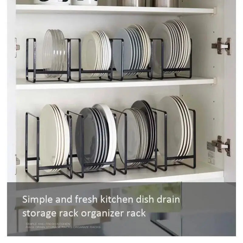 Kitchen cabinet storage countertop, dish rack drawers, plates, partitions, drain rack, layered storage rack, 1 piece