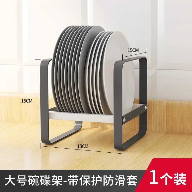 Drying Rack Holder Drainer for Kitchen Plates and Dishes, Kitchen Storage Accessories