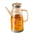 New 600/800/1000ML Oil Dispenser Bottle Food-grade Leak-Proof Glass Oil Pot Household Oil Storage Container Seasoning Bottle