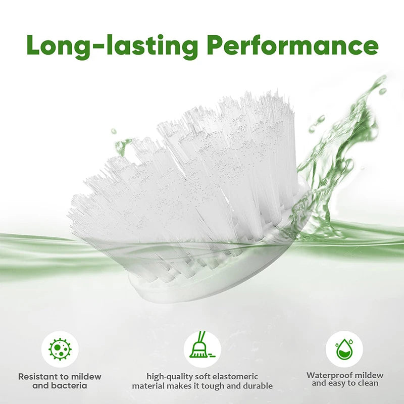 Electric Spin Scrubber Bathroom Cleaning Brush with 5 Brush Heads 5 in 1 Cleaning Brush Kitchen Dishwashing Brush Gadgets