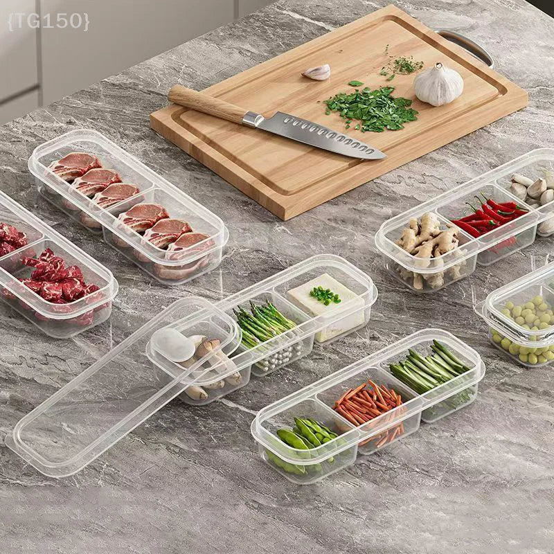 Fridge Door Storage Box; Excellent for Keeping Fresh Vegetable, Fruit and Spices Organized