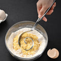 Danish Dough Whisk - Stainless Steel Seamless Wisking Tool for Sourdough Bread Baking, Pizza, Pastry, Cake Batter-A79M