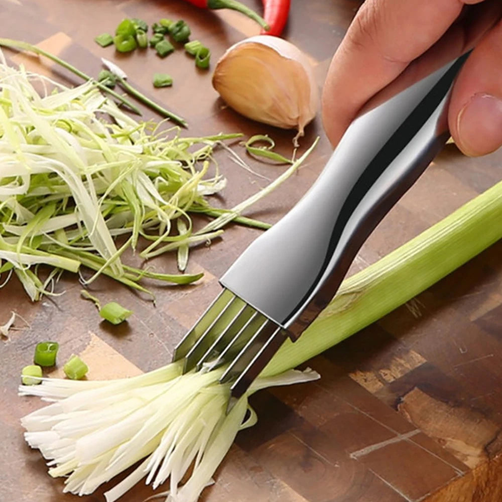 Knife Onion Garlic Cutter Cut Onions Slicer Shredder Garlic Crusher Vegetable Cutter Knife Shred Tools Slice Kitchen Accessories