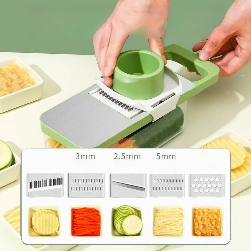 Multi Functional Vegetable Slicer, Potato Shred Slicer, Household Coarse Shred Kitchen Vegetable Slicer, Slicer, and Eraser