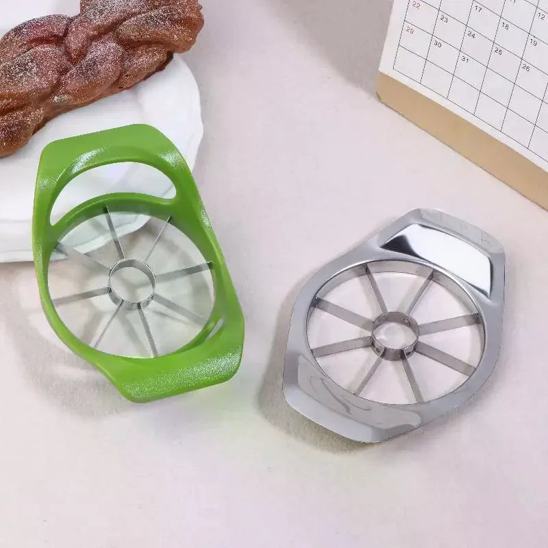 Kitchen Gadgets Stainless Steel Comfort Handle Divider Cutter Vegetable Fruit Tools Stainless Steel Fruit Cutter