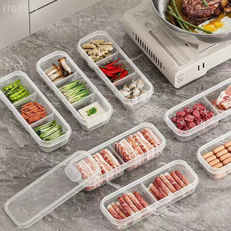 Fridge Door Storage Box; Excellent for Keeping Fresh Vegetable, Fruit and Spices Organized