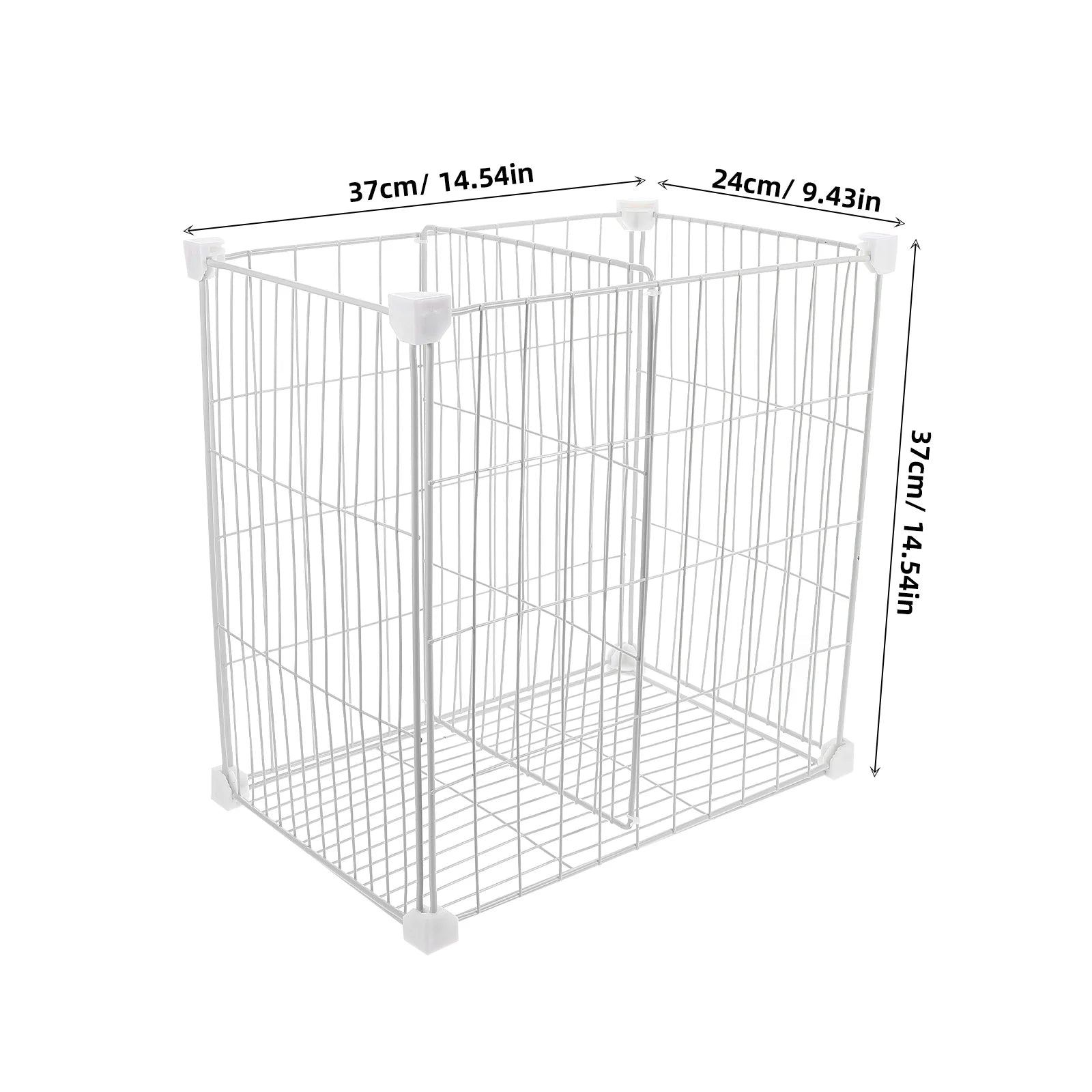 Freezer Divider Rack Basket Organizers Refrigerator Mini Food Dividers for Bottom Chest Bins Iron Storage Baskets Food Bins Dorm