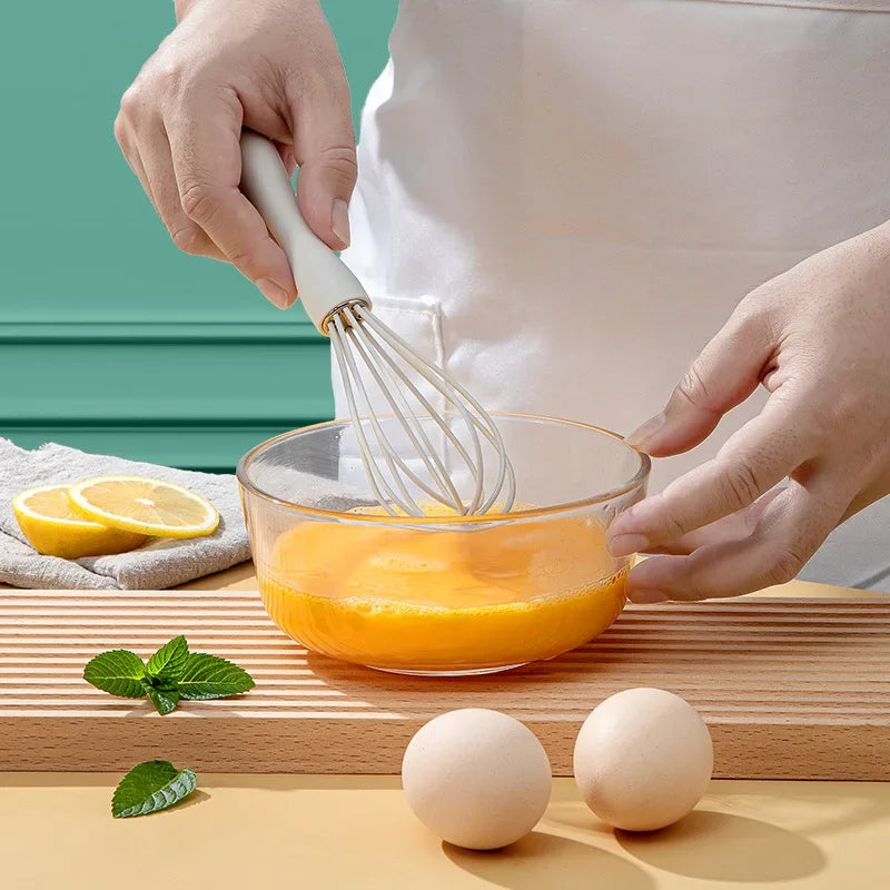 Silicone Kitchen Utensils Food Grade Non-stick Cooking Baking Spatula Silicone Oil Brush Egg Whisk Food Clip Kitchen Accessor