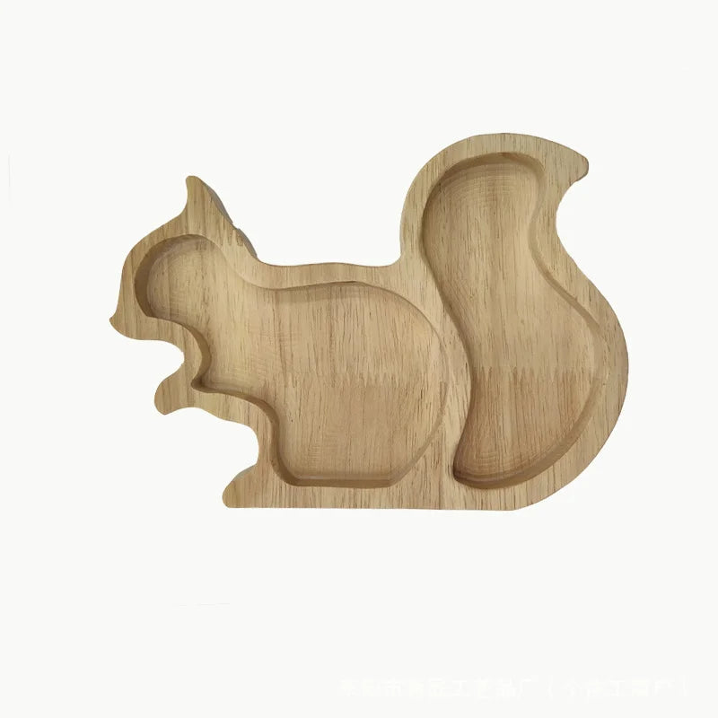 Snack Tray Wooden Serving Dish Perfect for Dried Fruits and Nuts Ideal for Parties and Kitchen Use Home & Restaurant Supplies