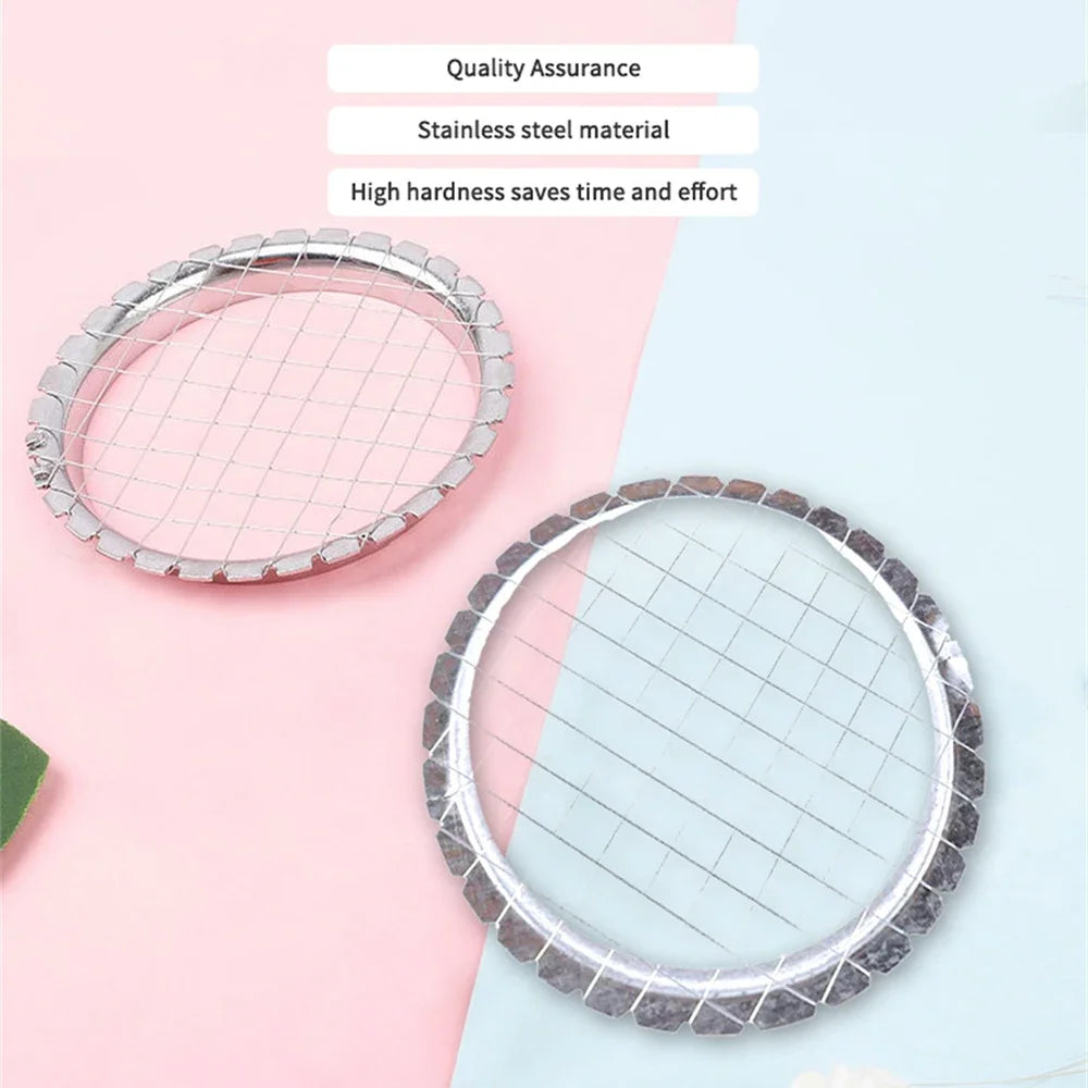Kitchen Accessories Cutter Cut Egg Equipment Grid Vegetable Salad Egg Cuter Kitchen Gadget Kitchenware