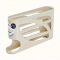 Fridge Egg Holder - 4-Tier Slide-Out Rack for 30 Eggs | Space-Saving Kitchen Organizer | Ergonomic Handle & Anti-Collision Rails