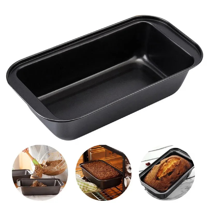 Premium Nonstick Rectangular Bread Loaf Pan Versatile Baking Mold for Toast Cakes and Pastries Durable Oven-Safe Bakeware