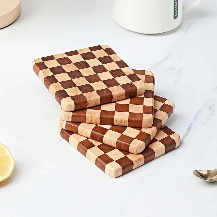 Solid Wood Cutting Board Kitchen Wear Resistant Durable Sturdy and Stable Cutting Board Minimalist Modern Style Chopping Pad
