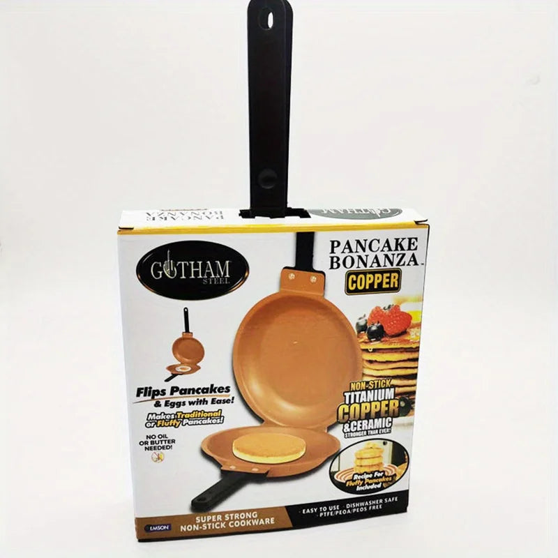 Double Sided Frying Pan Nonstick Folding Breakfast Pan Pancake Cake Fried Egg Pan Kitchen Cookware Tools Kitchen Accessories New