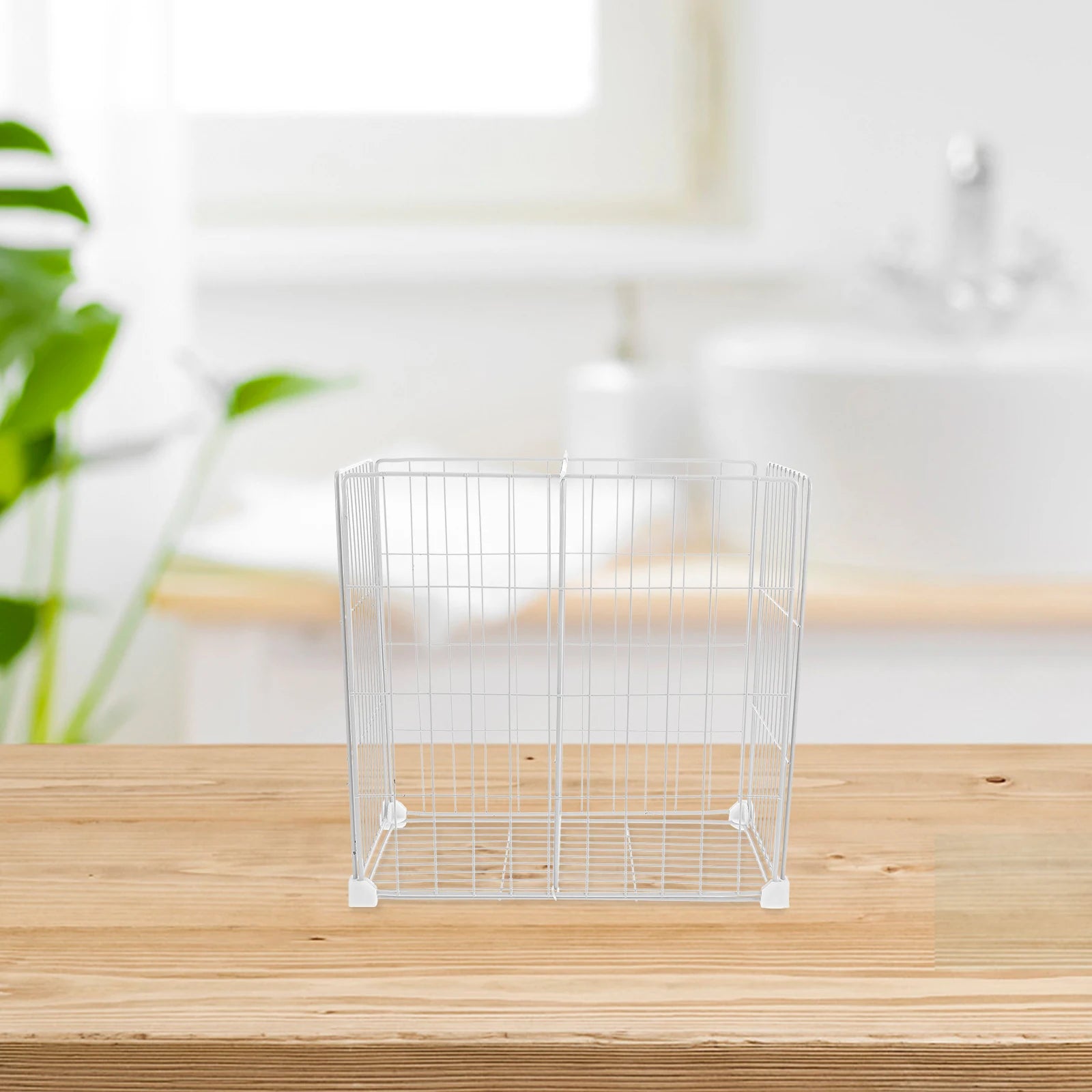 Freezer Divider Rack Basket Organizers Refrigerator Mini Food Dividers for Bottom Chest Bins Iron Storage Baskets Food Bins Dorm