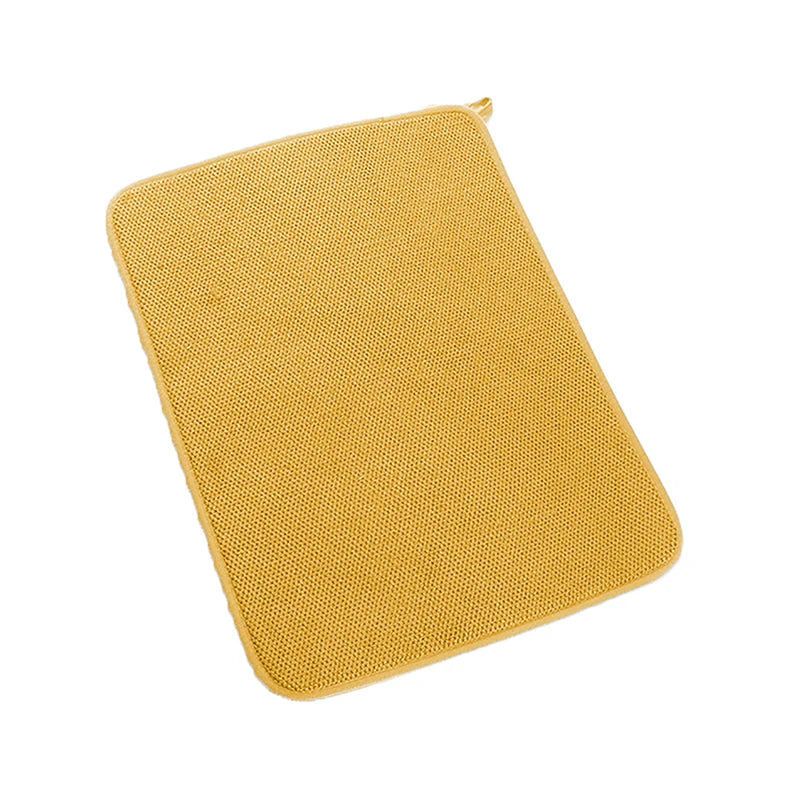 Dish Drying Mat In The Cabinet Drying Mats Microfiber Absorbent Table Placemat Non Slip Heat Resistant Drain Drying Pad 30x40cm