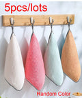 Kitchen towel Rag microfiber kitchen rag dish cloth non-stick oil thickened table cleaning cloth absorbent scouring pad home