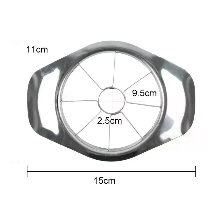 Kitchen Gadgets Stainless Steel Comfort Handle Divider Cutter Vegetable Fruit Tools Stainless Steel Fruit Cutter