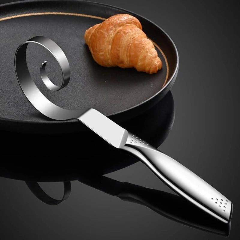 Danish Dough Whisk - Stainless Steel Seamless Wisking Tool for Sourdough Bread Baking, Pizza, Pastry, Cake Batter-A79M