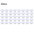 Soy Sauce Dishes Set of 40 Serving Small Bowl Mini Appetizer Plates Small Plastic Dipping Sauce Bowls for Restaurant Bar Kitchen
