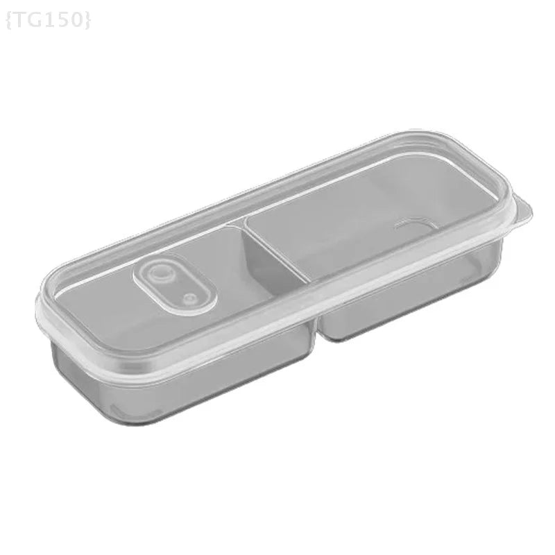 Fridge Door Storage Box; Excellent for Keeping Fresh Vegetable, Fruit and Spices Organized