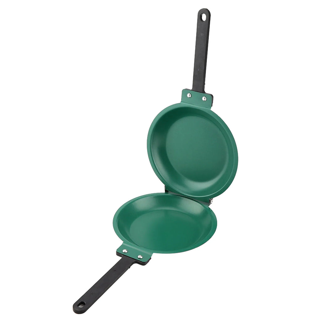 New Double Sided Pancake Pan Frying Pot Cookware for Kitchen Omelet Steak Ham Pans Kitchen Gas Stove Utensils Cooking Pot ﻿