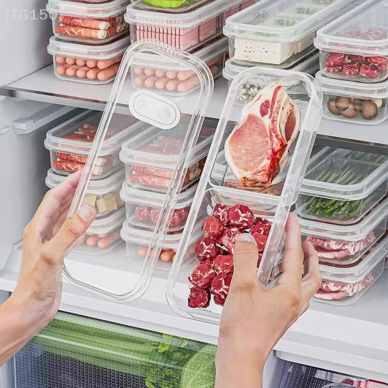 Fridge Door Storage Box; Excellent for Keeping Fresh Vegetable, Fruit and Spices Organized