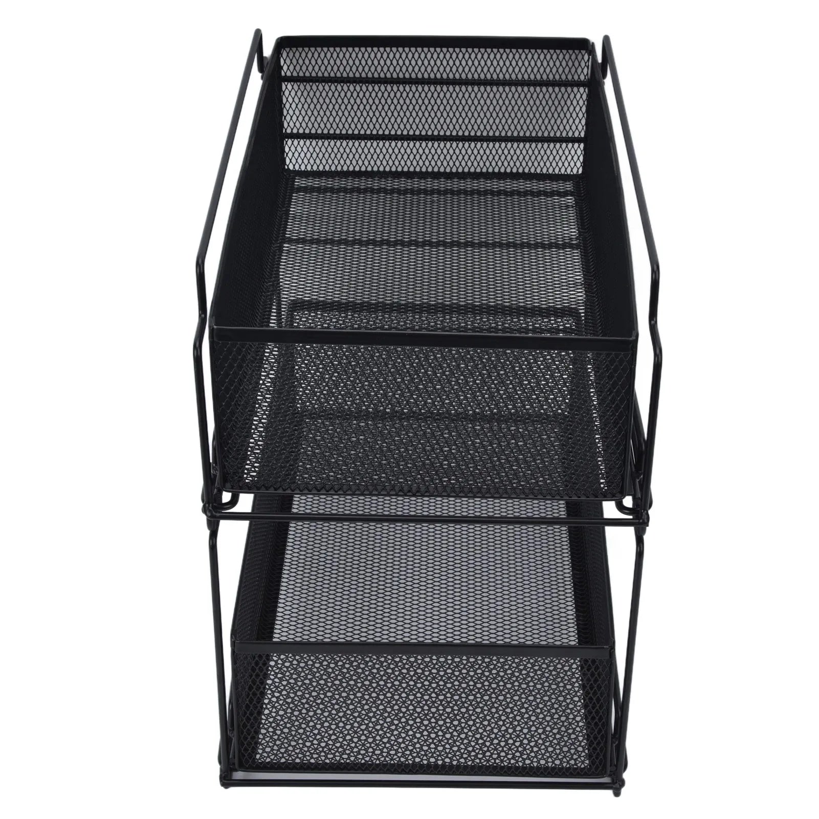 Kitchen Storage Drawer Basket Rack Kitchen Shelf Sliding Under Sink Drawer Multi Functional Shelf Desk Cabinet Organizer