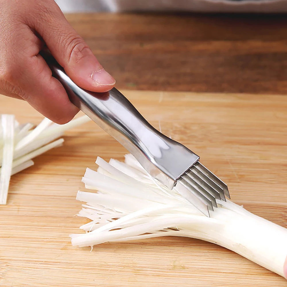 Knife Onion Garlic Cutter Cut Onions Slicer Shredder Garlic Crusher Vegetable Cutter Knife Shred Tools Slice Kitchen Accessories