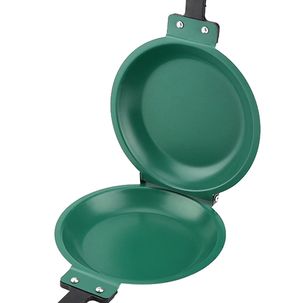 New Double Sided Pancake Pan Frying Pot Cookware for Kitchen Omelet Steak Ham Pans Kitchen Gas Stove Utensils Cooking Pot ﻿